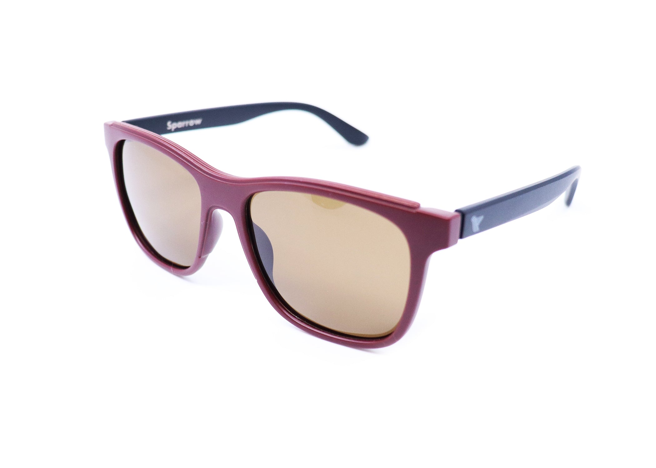 Crimson Retro Visions Sport Sunglasses