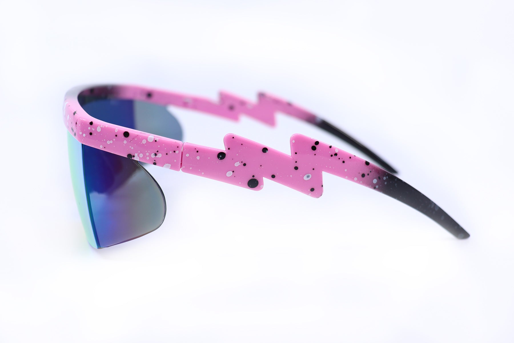 The Black & Crimson Icons Sports Sunglasses